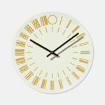 24-hour wall clock, 2013